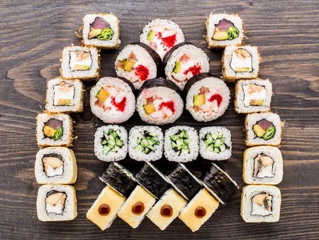Sushi setの写真素材