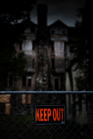 Abandoned school for girlsの写真素材