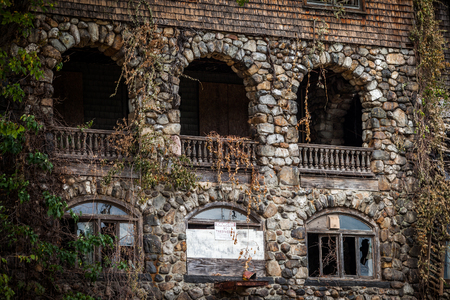 Creepy houseの写真素材