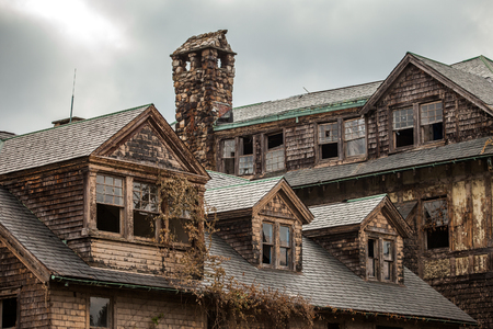Creepy houseの写真素材