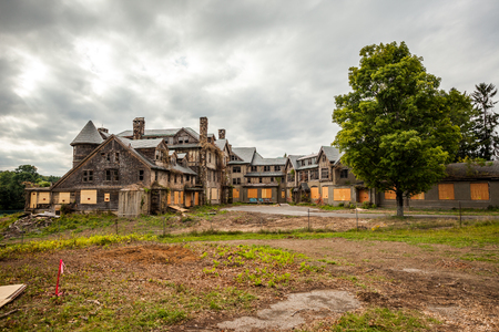 Creepy houseの写真素材