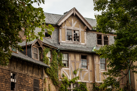 Creepy houseの写真素材