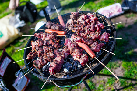 Summer barbecueの写真素材