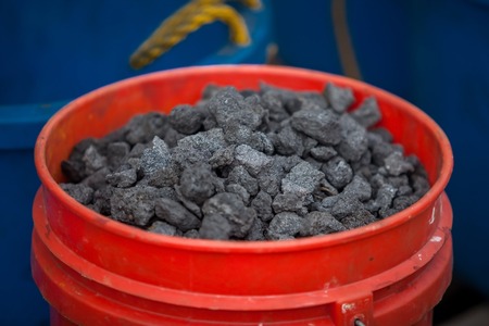 Ore bucketの写真素材