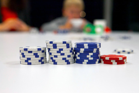 Casino chipsの写真素材