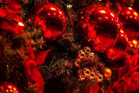 Christmas ballsの写真素材