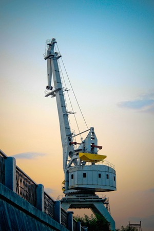 Cargo craneの写真素材