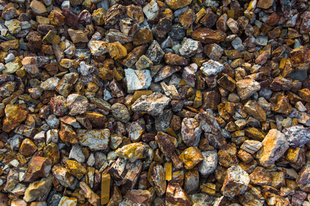 Colored rocks textureの写真素材