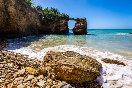 Puente de Piedra Cabo Rojo Puerto Rico secret attractionの写真素材