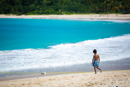 Flamenco Beach seaside shore Culebra Puerto Rico tripの写真素材