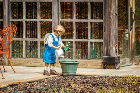 Hamilton, NJ / USA: 3/28/2015 - Grounds for sculptures art centerのeditorial素材