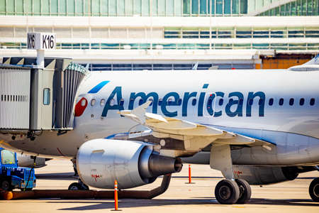 Chicago, IL / USA - 8/28/2020: China cargo airlines plane at the airportのeditorial素材