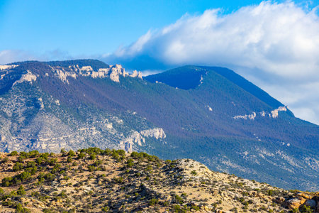 Bighorn Canyon National Recreation Area Scenic Mountainsの写真素材