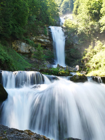 waterfallの写真素材
