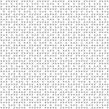 Vector seamless pattern. Abstract shapes texture. Black-and-white background. Monochrome design.のイラスト素材