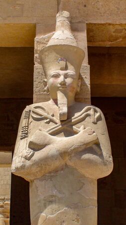 Egyptian statueの写真素材