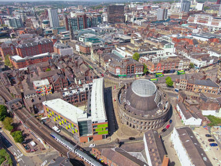 May 2020, UK: City Centre Corn Exchange in Leeds City Centreのeditorial素材