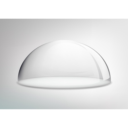 a tray with a glass cover のイラスト素材