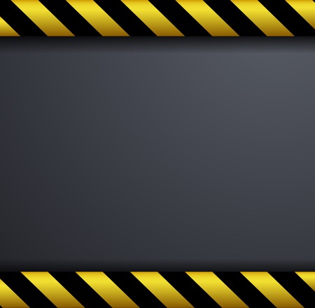 Metal warning vector backgroundのイラスト素材