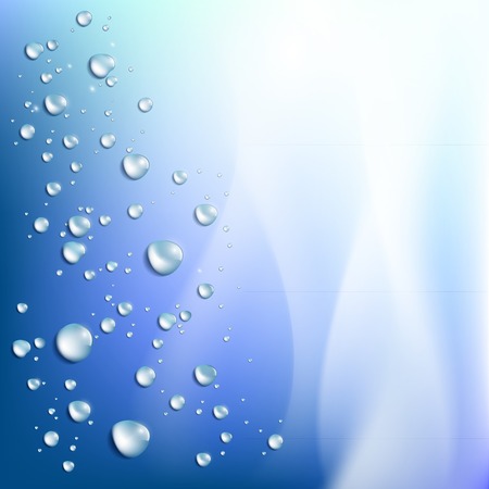 water drops vector backgroundのイラスト素材