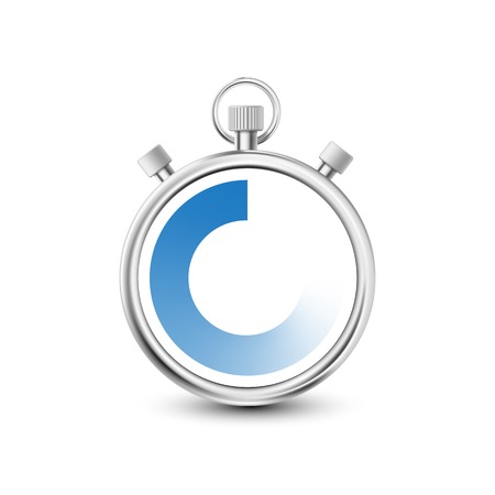 Stopwatch to measure time intervalsのイラスト素材