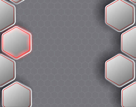 background consists of a honeycombのイラスト素材