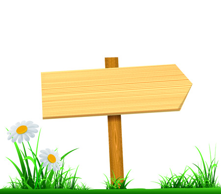 wooden board indexのイラスト素材