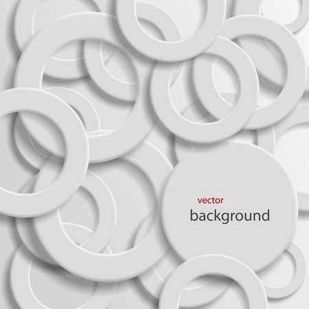 abstract background with ringsのイラスト素材