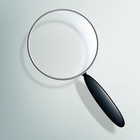 Vector magnifierのイラスト素材