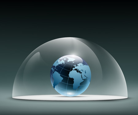 Earth under the domeのイラスト素材