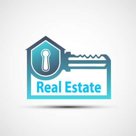 Vector icon of the real estateのイラスト素材