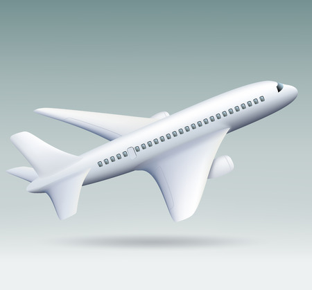 Vector airplaneのイラスト素材