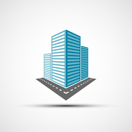 icon the real estate. Vector image.のイラスト素材