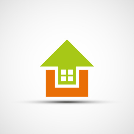 icon real estate. Vector image.のイラスト素材