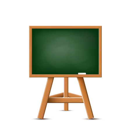 School board isolated on a white background. Stock Vector.のイラスト素材