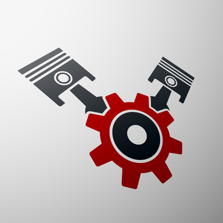 Emblem the automobile engineのイラスト素材