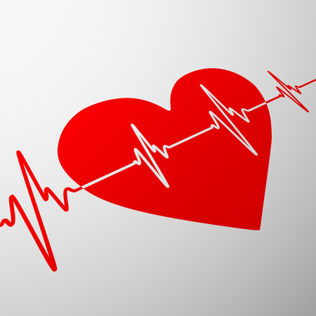 Symbol of the human heartのイラスト素材