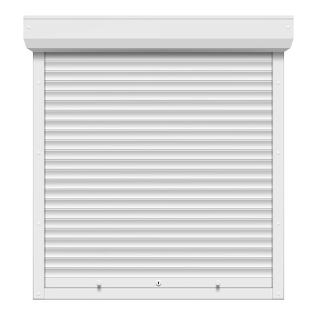 Shutters isolated on white background.のイラスト素材