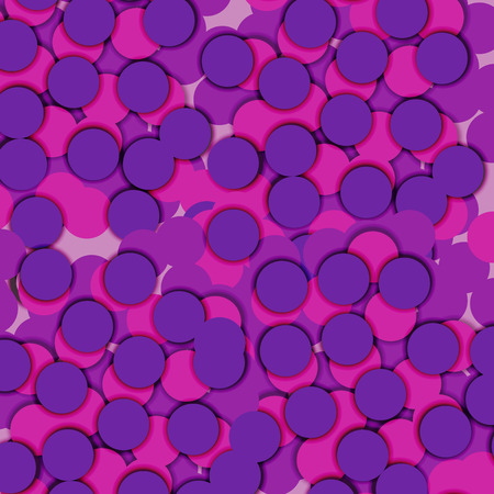 Purple, pink circles backgroundのイラスト素材