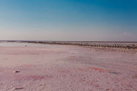 pink lake is one of the most beautiful places in the world