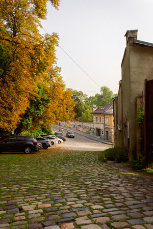 Lviv old city panorama. Ukraine, Europe. High quality photo