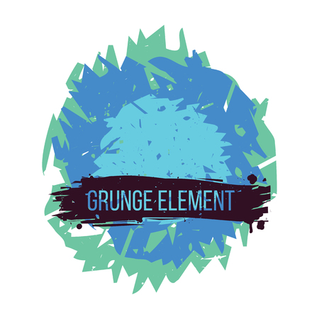 Abstract background  colorful grunge elementsのイラスト素材