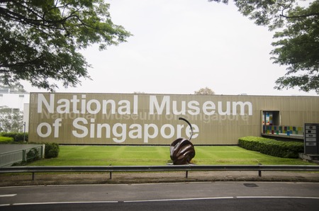Singapore, Republic of Singapore - 01 November, 2014: National Museum of Singaporeのeditorial素材