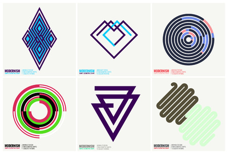 Simplicity Geometric Designのイラスト素材