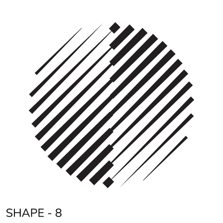 Simple Geometric Shapeのイラスト素材