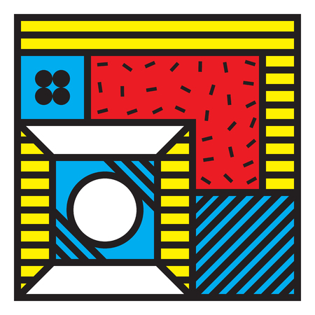 Abstract Patchのイラスト素材