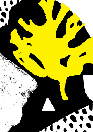 Simple decorative handmade backgroundのイラスト素材