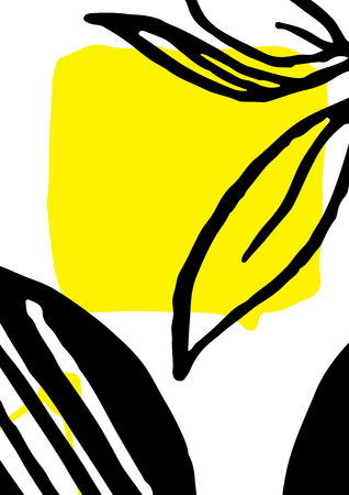 Simple decorative handmade backgroundのイラスト素材