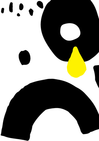 Simple decorative handmade backgroundのイラスト素材