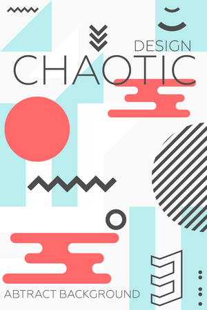 Modern colored stylish abstract background, will decorate posterのイラスト素材